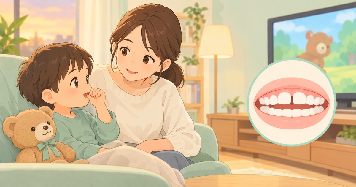 5歳の指しゃぶりはいつまで？歯並びへの影響と叱らない対応