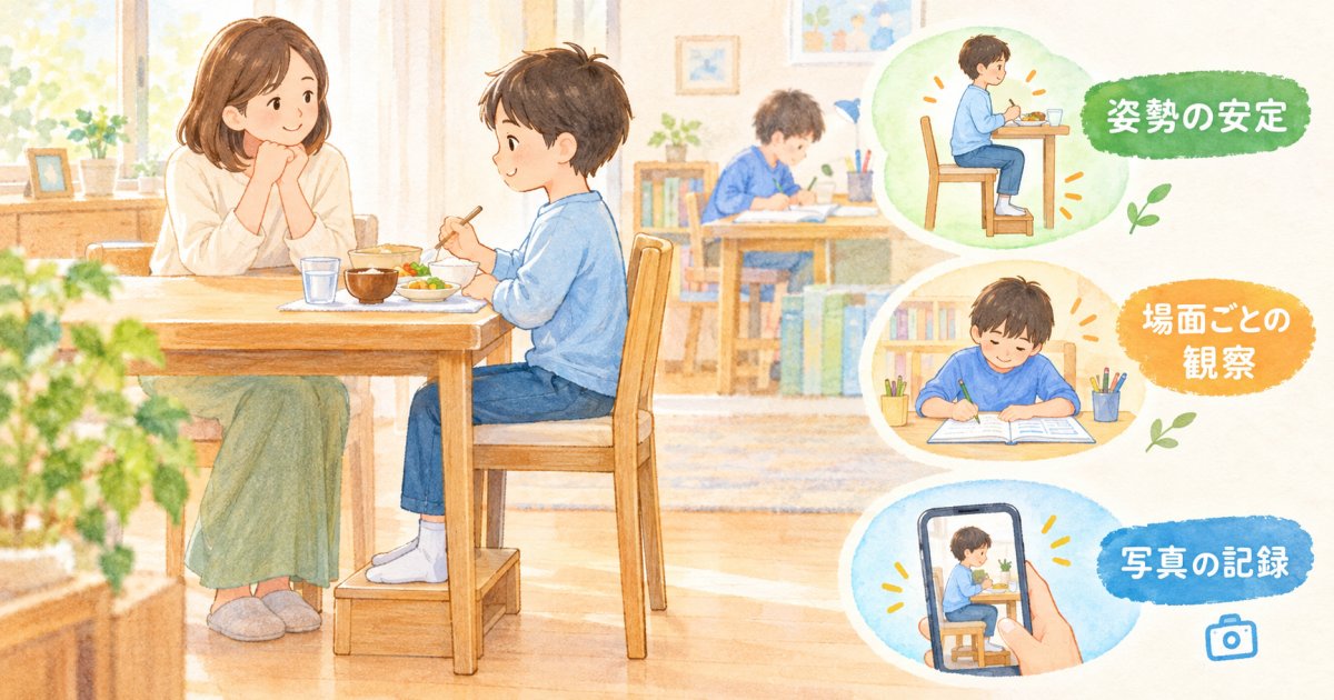 ご家庭で観察したいポイントと、癖を直そうとする前に知りたい誤解